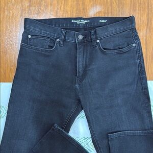 Banana Republic Traveler Slim Fit Black Jeans 31x30